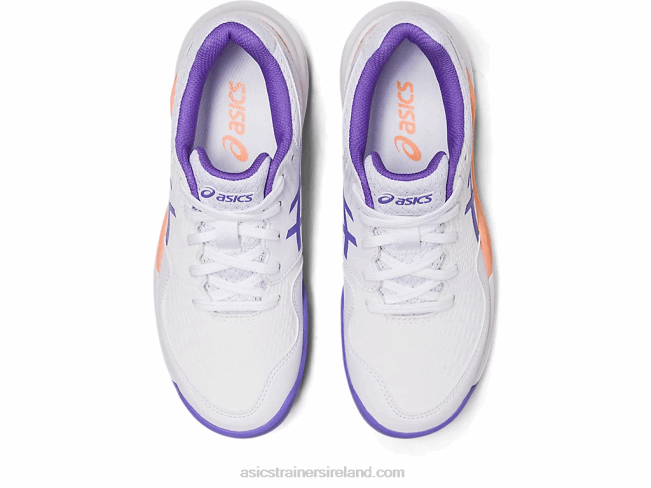 Gel-Resolution 9 Grade School White/Amethyst Asics XXPD4222