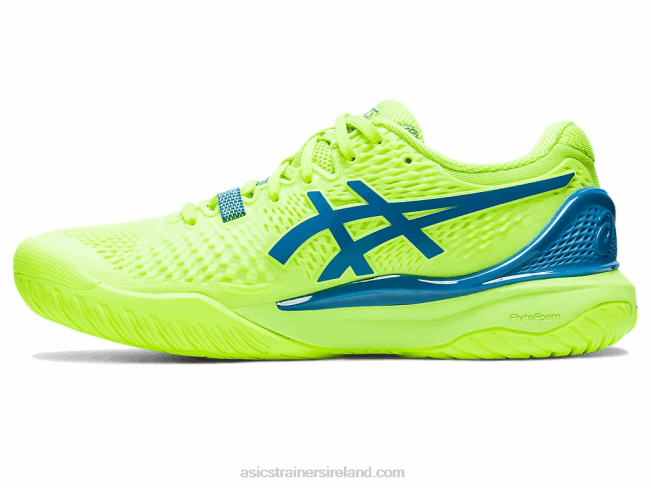 Gel-Resolution 9 Hazard Green/Reborn Blue Asics XXPD2170