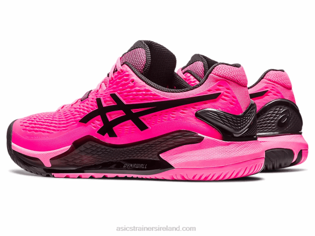 Gel-Resolution 9 Hot Pink/Black Asics XXPD45