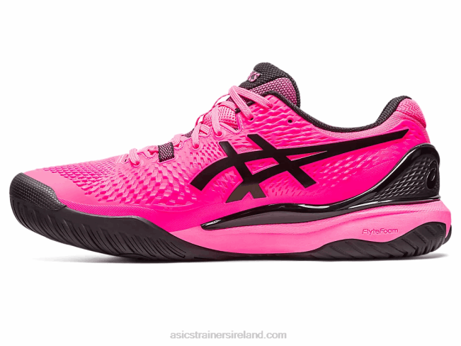 Gel-Resolution 9 Hot Pink/Black Asics XXPD45