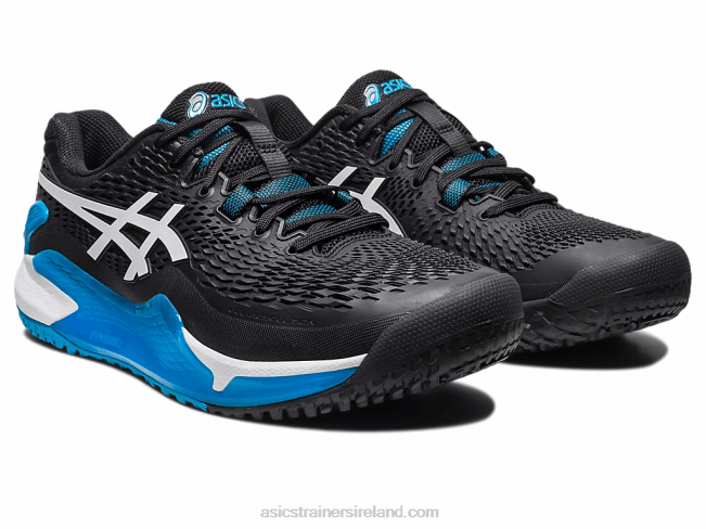 Gel-Resolution 9 Oc Wide Black/White Asics XXPD567