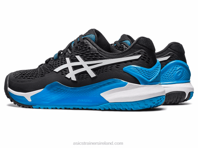 Gel-Resolution 9 Oc Wide Black/White Asics XXPD567