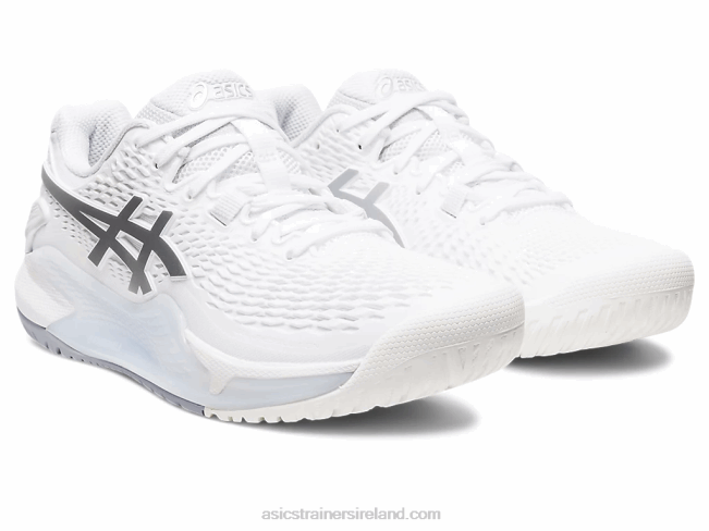 Gel-Resolution 9 White/Pure Silver Asics XXPD2390