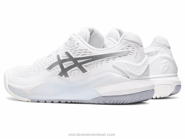 Gel-Resolution 9 White/Pure Silver Asics XXPD2390