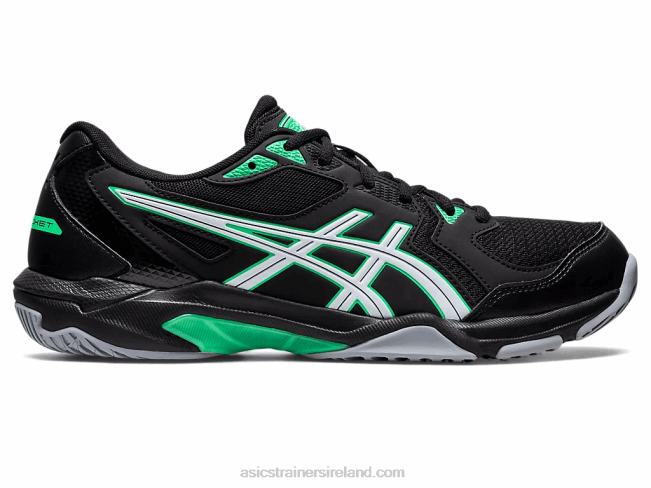 Gel-Rocket 10 Black/New Leaf Asics XXPD1150