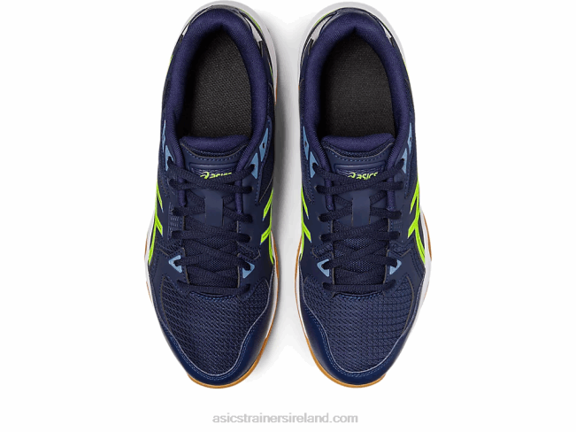 Gel-Rocket 10 Midnight/Hazard Green Asics XXPD407