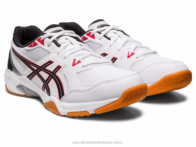 Gel-Rocket 10 White/Classic Red Asics XXPD31