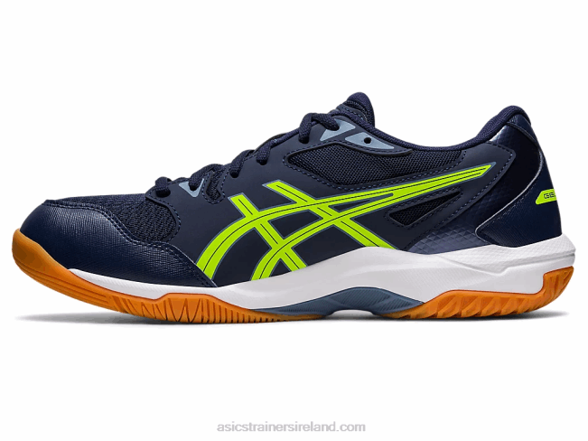 Gel-Rocket 10 Wide Midnight/Hazard Green Asics XXPD442