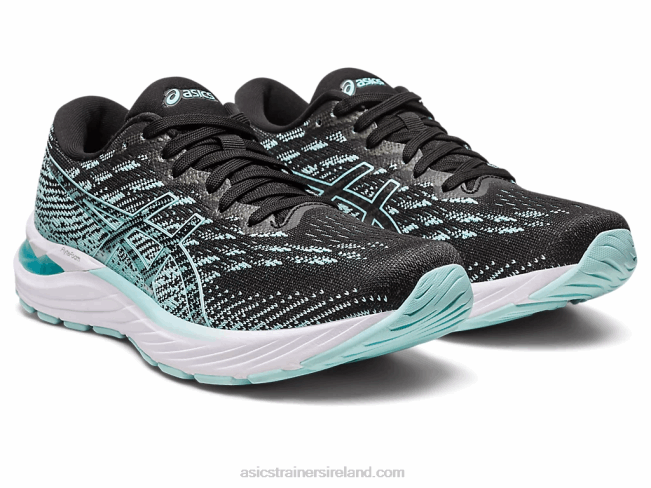 Gel-Stratus 3 Knit Black/Clear Blue Asics XXPD2346