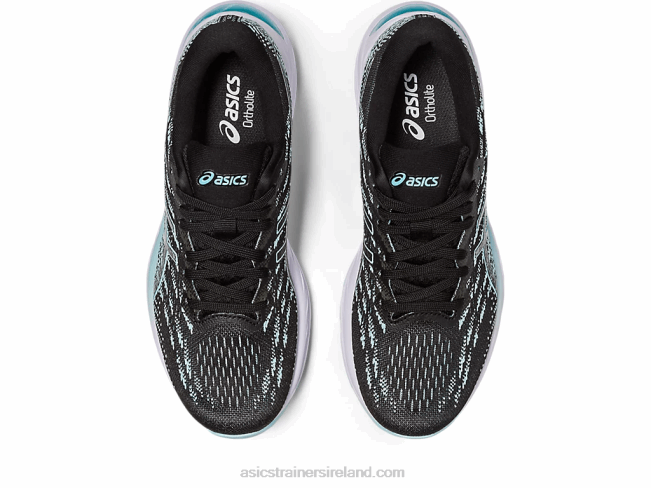 Gel-Stratus 3 Knit Black/Clear Blue Asics XXPD2346