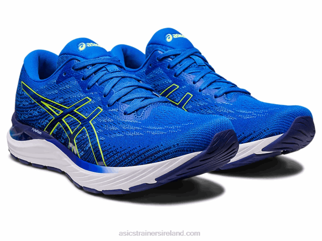 Gel-Stratus 3 Knit Electric Blue/Safety Yellow Asics XXPD248