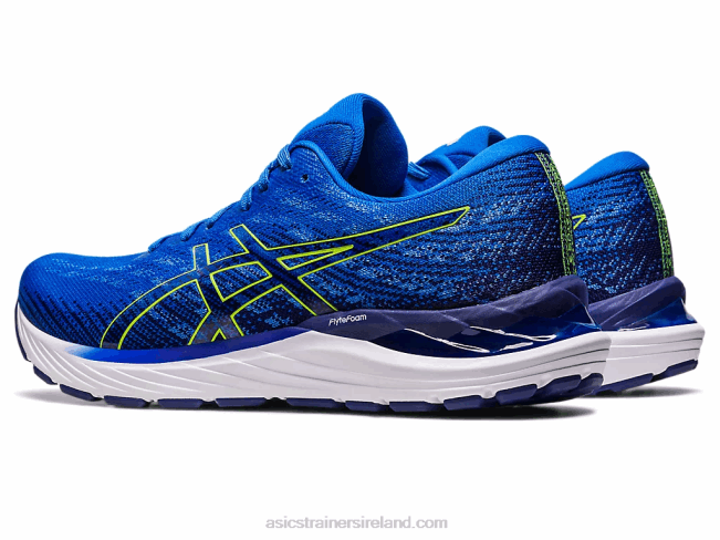 Gel-Stratus 3 Knit Electric Blue/Safety Yellow Asics XXPD248