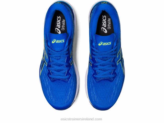 Gel-Stratus 3 Knit Electric Blue/Safety Yellow Asics XXPD248