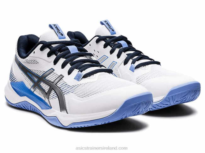 Gel-Tactic White/Periwinkle Blue Asics XXPD3591