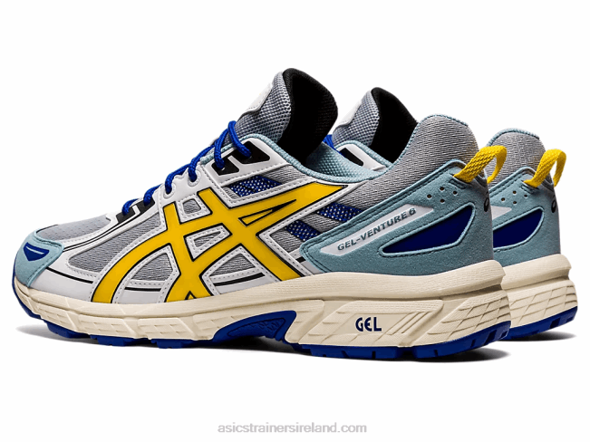 Gel-Venture 6 Piedmont Grey/Vibrant Yellow Asics XXPD1823