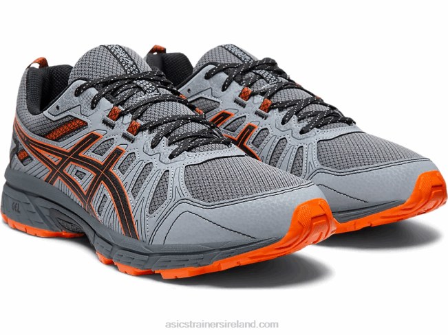 Gel-Venture 7 Extra Wide Carrier Grey/Habanero Asics XXPD2110