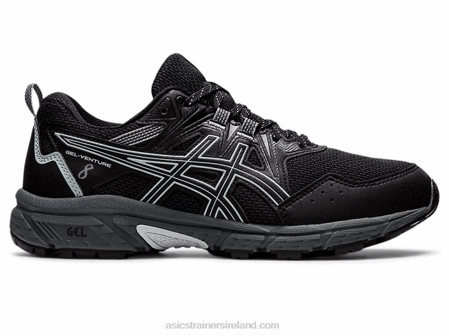 Gel-Venture 8(D) Black/Piedmont Grey Asics XXPD1520