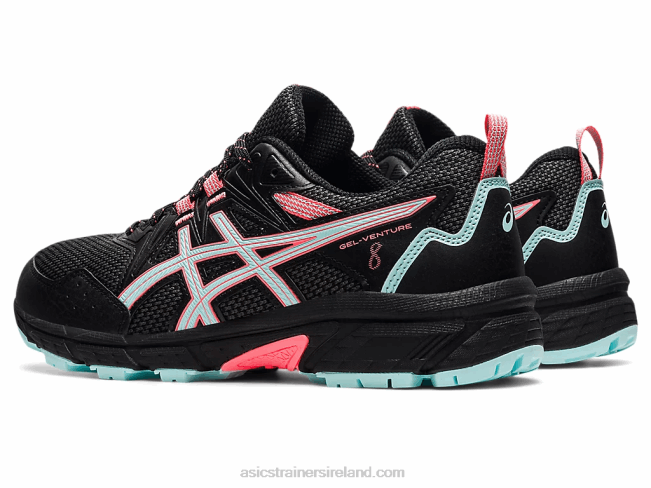 Gel-Venture 8 Black/Clear Blue Asics XXPD3610