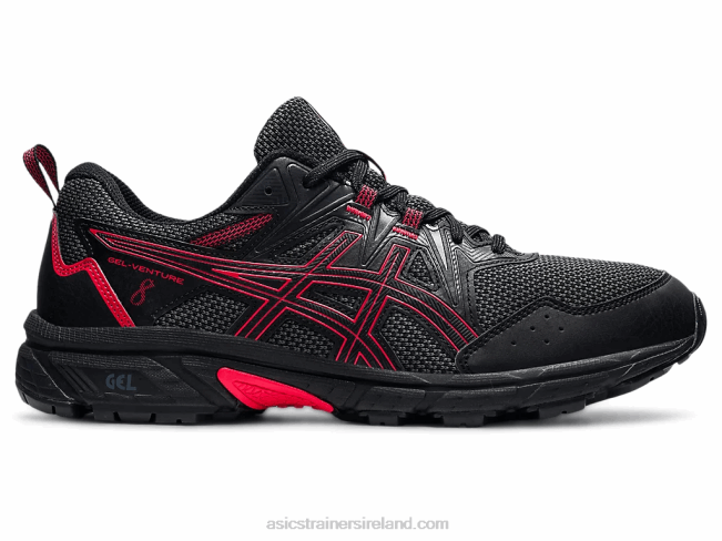 Gel-Venture 8 Black/Electric Red Asics XXPD1621