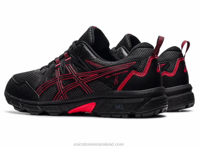 Gel-Venture 8 Black/Electric Red Asics XXPD1621