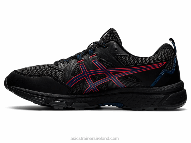 Gel-Venture 8 Black/Fiery Red Asics XXPD1488