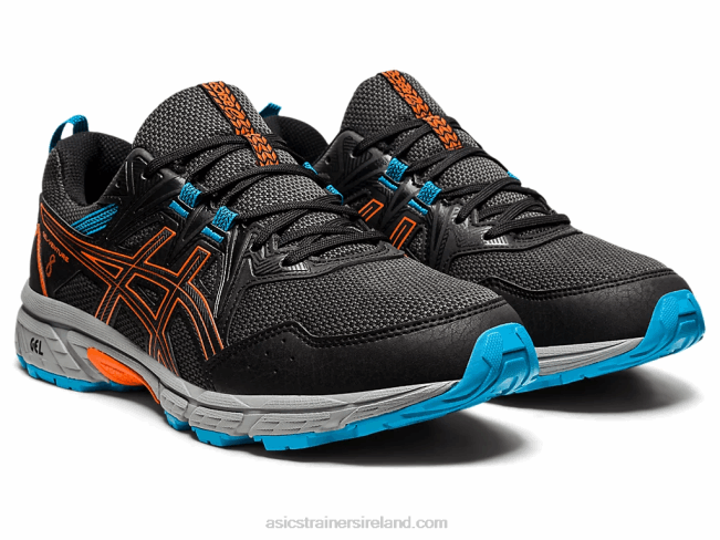 Gel-Venture 8 Black/Marigold Orange Asics XXPD1898