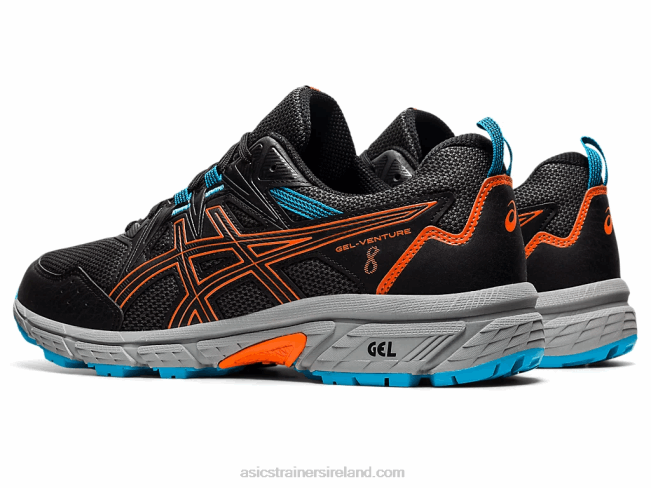 Gel-Venture 8 Black/Marigold Orange Asics XXPD1898