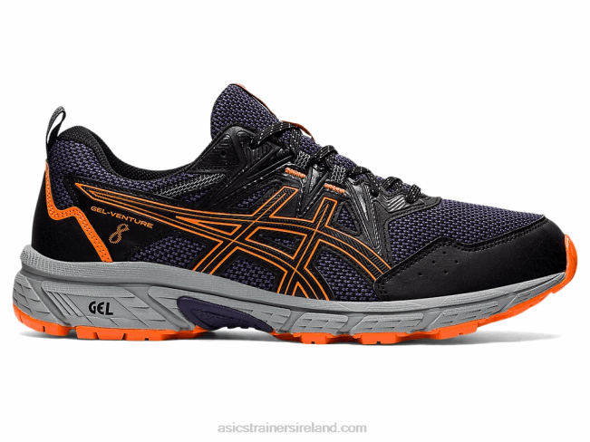 Gel-Venture 8 Black/Shocking Orange Asics XXPD1490