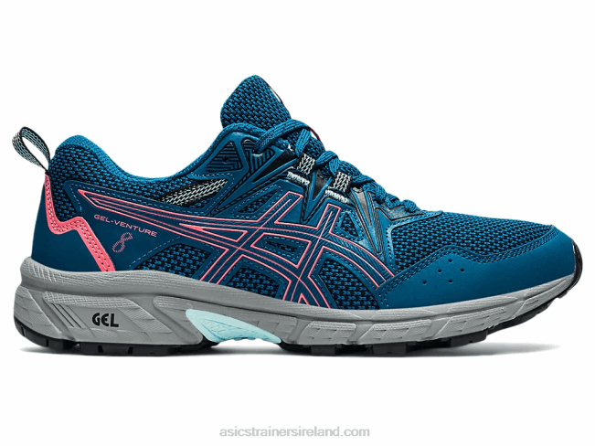 Gel-Venture 8 Deep Sea Teal/Blazing Coral Asics XXPD3612