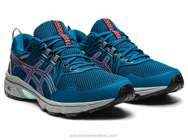 Gel-Venture 8 Deep Sea Teal/Blazing Coral Asics XXPD3612