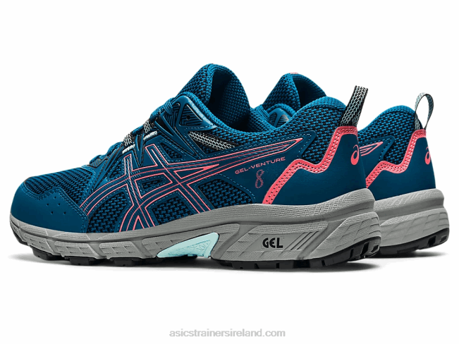 Gel-Venture 8 Deep Sea Teal/Blazing Coral Asics XXPD3612