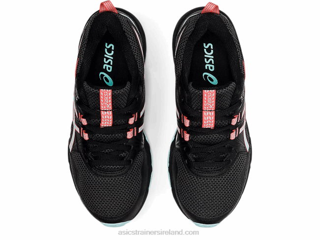 Gel-Venture 8 Grade School Black/Clear Blue Asics XXPD4510