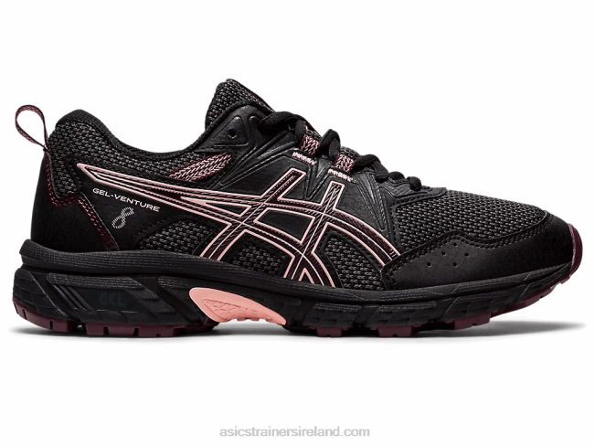 Gel-Venture 8 Grade School Black/Deep Mars Asics XXPD4371