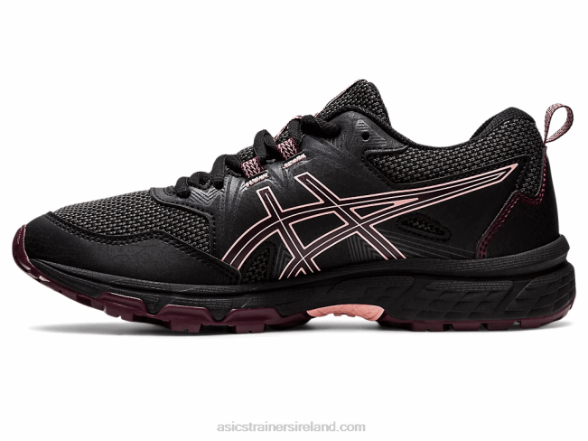 Gel-Venture 8 Grade School Black/Deep Mars Asics XXPD4371