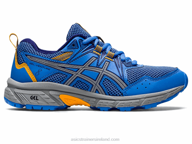 Gel-Venture 8 Grade School Blue Coast/Dive Blue Asics XXPD4372