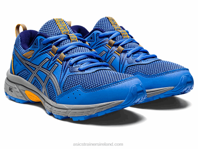 Gel-Venture 8 Grade School Blue Coast/Dive Blue Asics XXPD4372