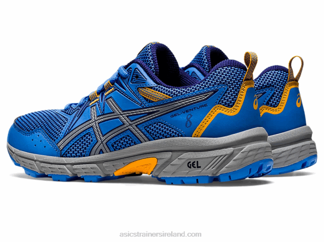 Gel-Venture 8 Grade School Blue Coast/Dive Blue Asics XXPD4372