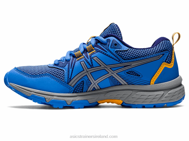 Gel-Venture 8 Grade School Blue Coast/Dive Blue Asics XXPD4372