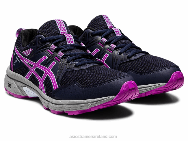 Gel-Venture 8 Grade School Midnight/Orchid Asics XXPD4376