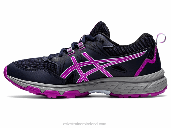 Gel-Venture 8 Grade School Midnight/Orchid Asics XXPD4376