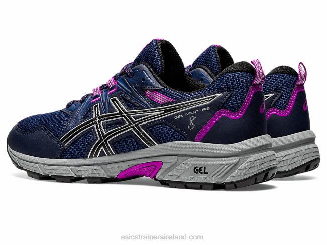 Gel-Venture 8 Midnight/Pure Silver Asics XXPD2981