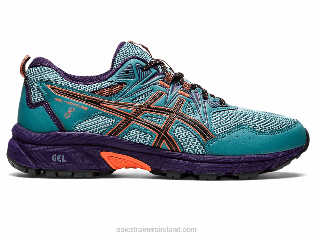 Gel-Venture 8 Misty Pine/Nova Orange Asics XXPD2879