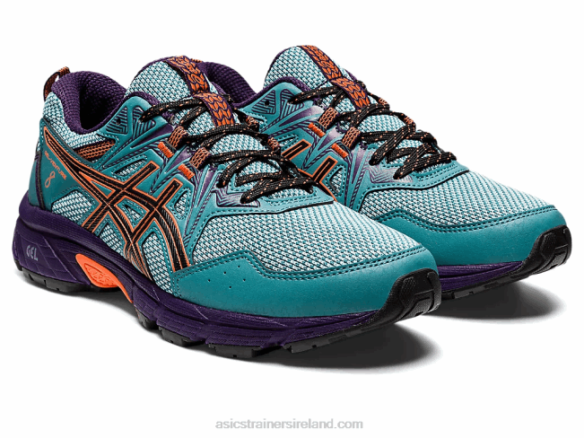 Gel-Venture 8 Misty Pine/Nova Orange Asics XXPD2879