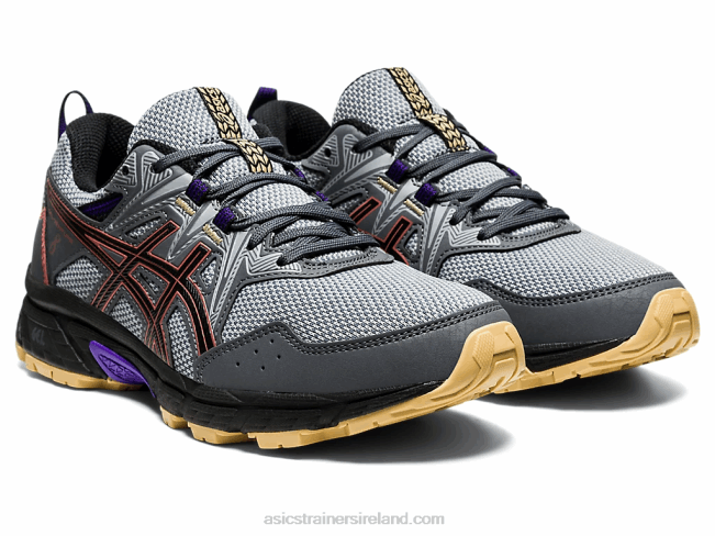 Gel-Venture 8 Wide Carrier Grey/Red Brick Asics XXPD3938