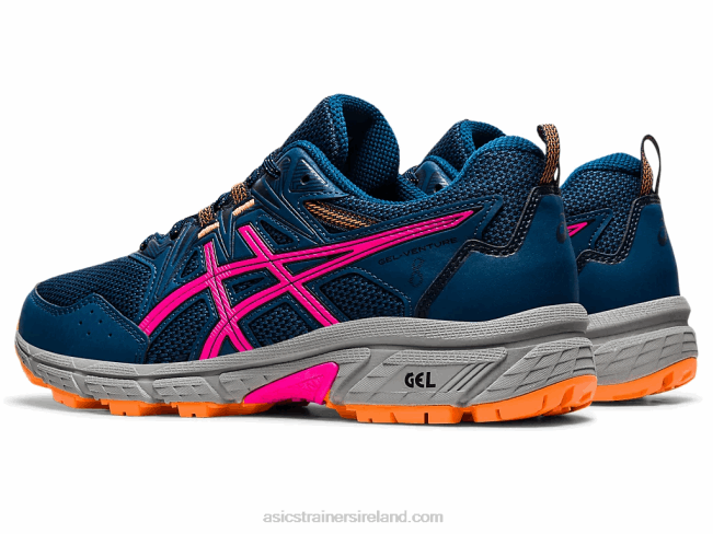 Gel-Venture 8 Wide Mako Blue/Pink Glo Asics XXPD3919