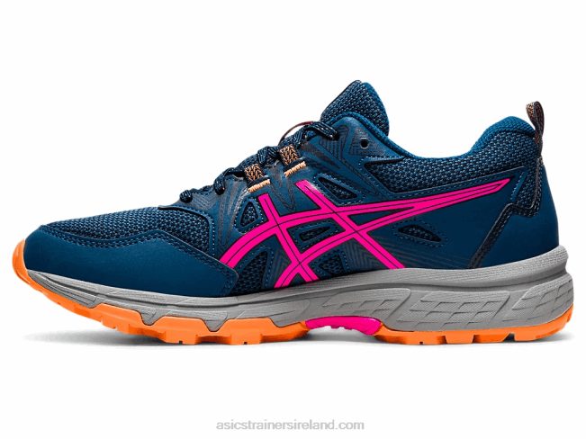 Gel-Venture 8 Wide Mako Blue/Pink Glo Asics XXPD3919