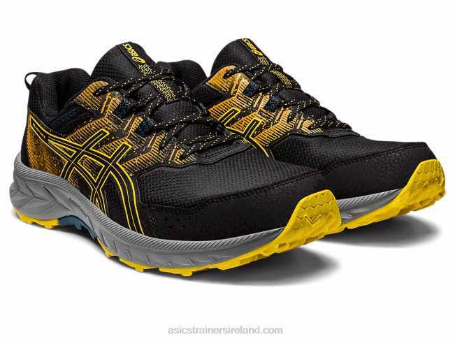 Gel-Venture 9 Black/Golden Yellow Asics XXPD103