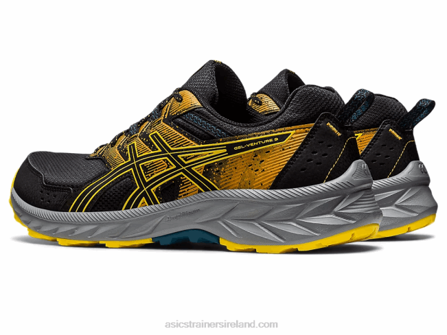 Gel-Venture 9 Black/Golden Yellow Asics XXPD103