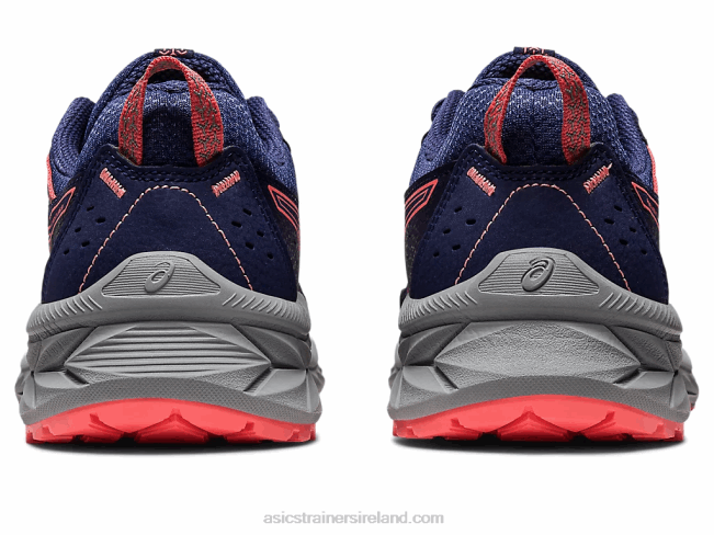 Gel-Venture 9 Grade School Indigo Blue/Papaya Asics XXPD4220