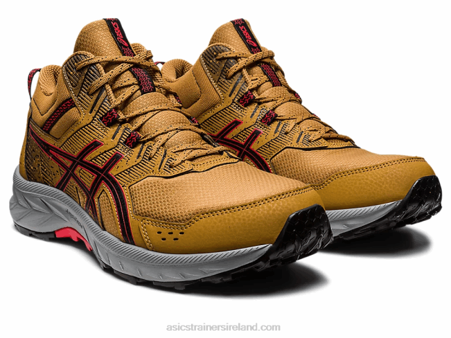 Gel-Venture 9 MT Tan Presidio/Electric Red Asics XXPD121